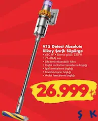 DYSON V15 DETECT ABSOLUTE DİKEY ŞARJLI SÜPÜRGE DYSON V15 DETECT ABSOLUTE DİKEY ŞARJLI SÜPÜRGE